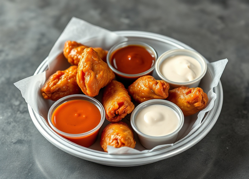 Are dipping sauces included with Wingstop family packs?