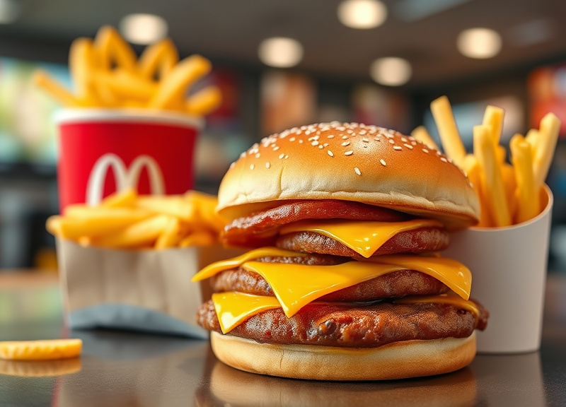How many calories are in McDonald's Dollar Menu items?