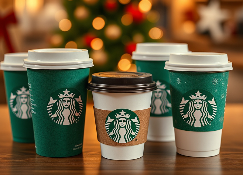 Seasonal Merchandise & Cups