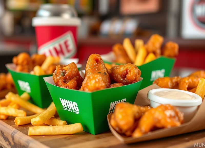 What kinds of flavors are available in Wingstop family packs?