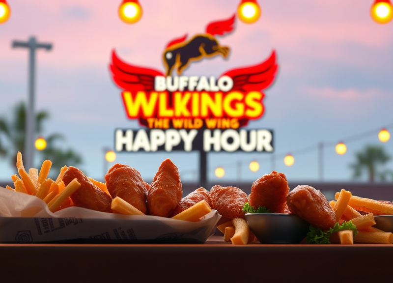 What time is Buffalo Wild Wings happy hour?